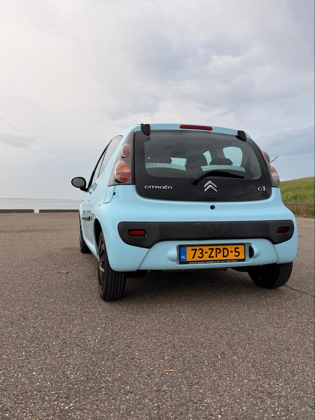 Citroën C1 1.0 3-DRS 2013 Blauw, Auto's, Citroën, Voorwielaandrijving, C1, Origineel Nederlands, Handgeschakeld