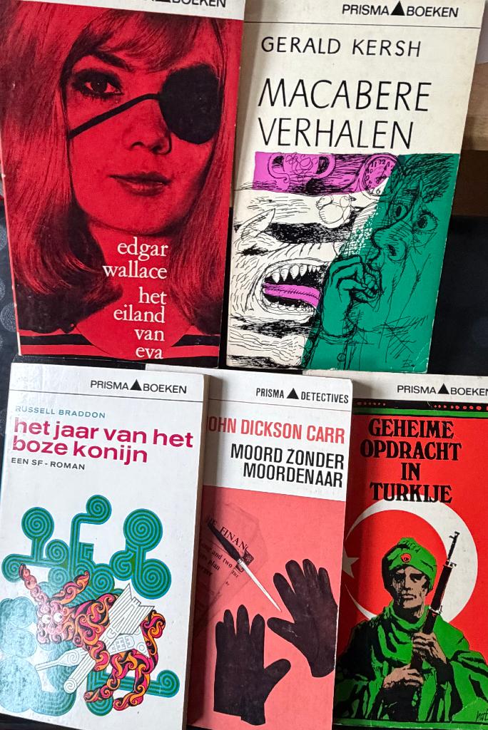 Prisma pockets 95-1191-1247-1255-1286 apart bieden mogelijk, Boeken, Detectives, Ophalen of Verzenden, Gelezen, Zie beschrijving en foto