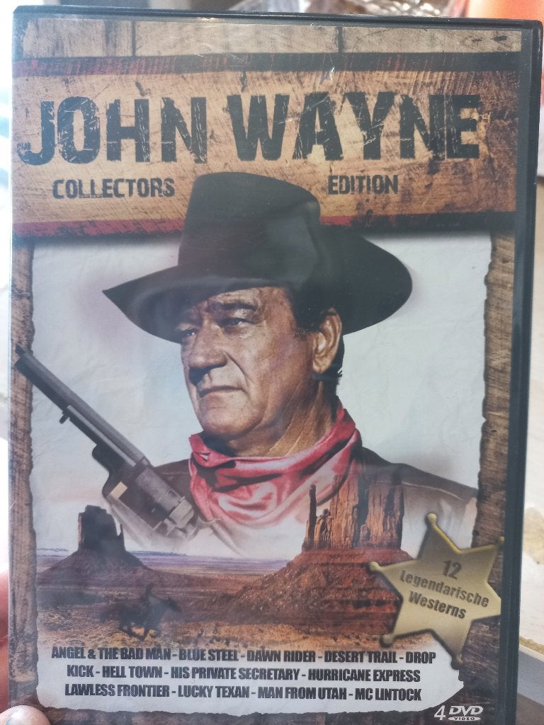 John Wayne Collectors Edition 4 dvds 12 films, Alle leeftijden, Ophalen of Verzenden, Zo goed als nieuw, 1940 tot 1960