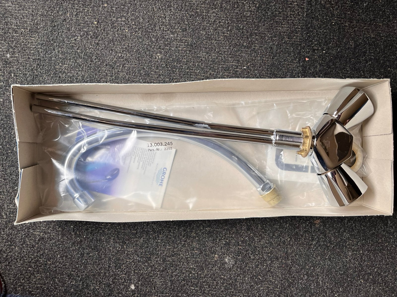 GROHE Costa L eengats-keukenmengkraan, Ophalen, Nieuw, Chroom, Kraan