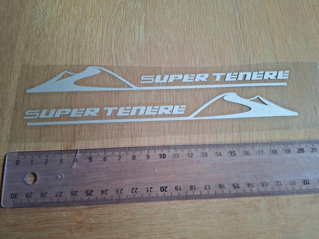 Yamaha Super Tenere stickerset, Ophalen of Verzenden