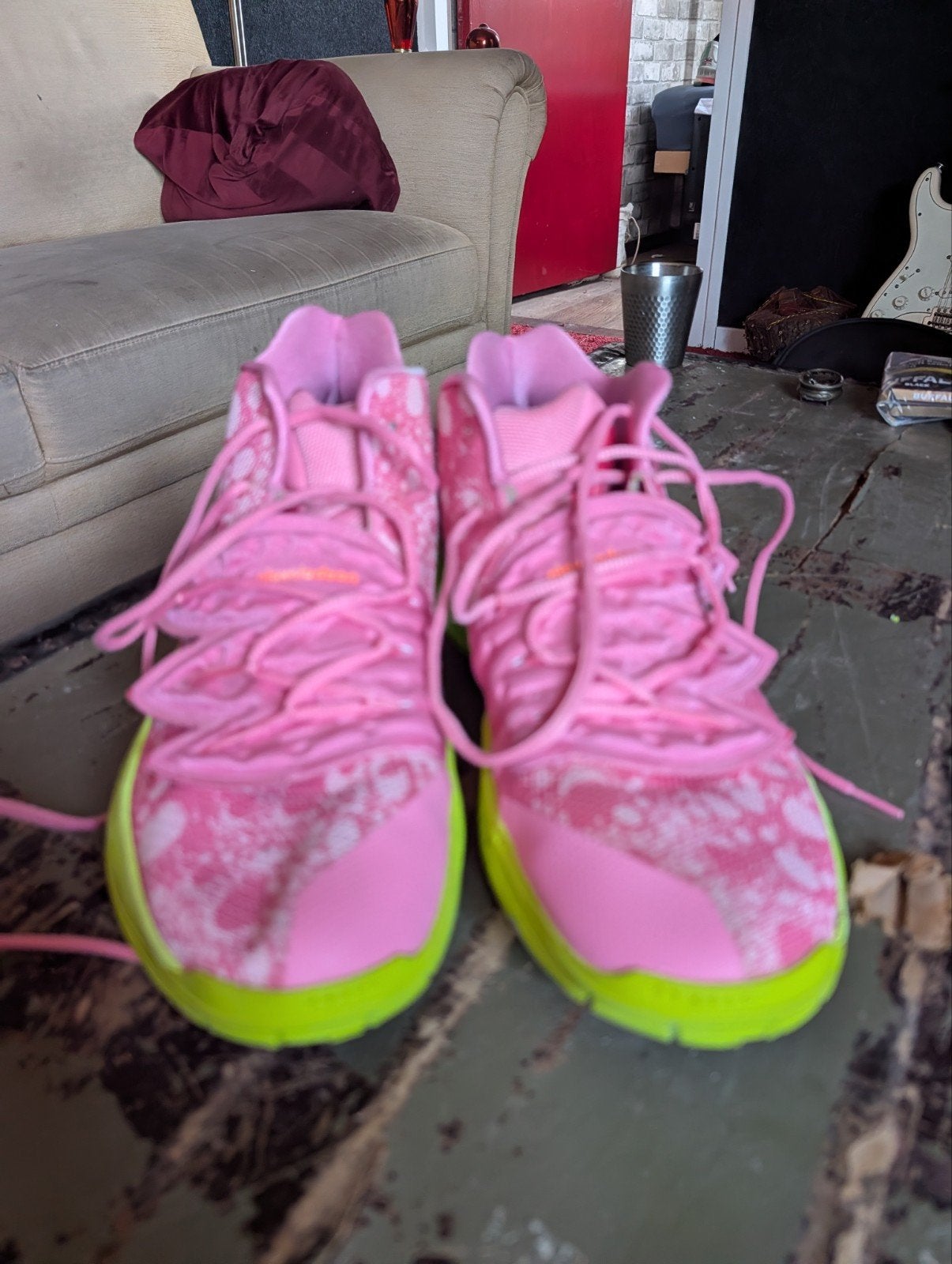 Nike Kyrie 5 Spongebob Patrick Star Sneakers, Ophalen of Verzenden
