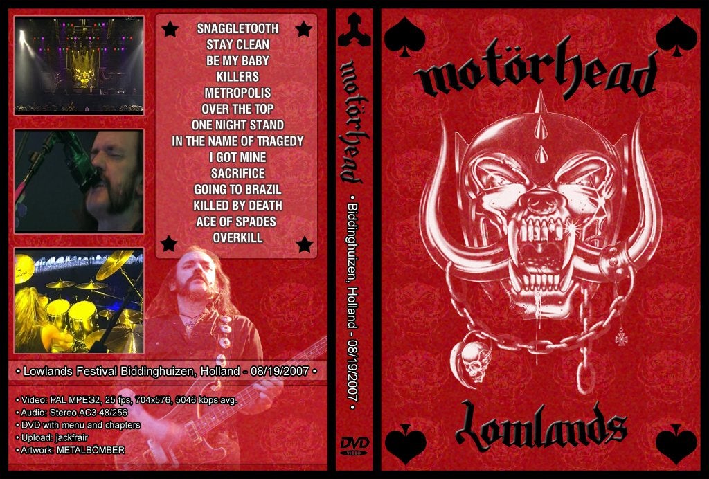 Motörhead live at Lowlands 2007, Alle leeftijden, Verzenden, Nieuw in verpakking