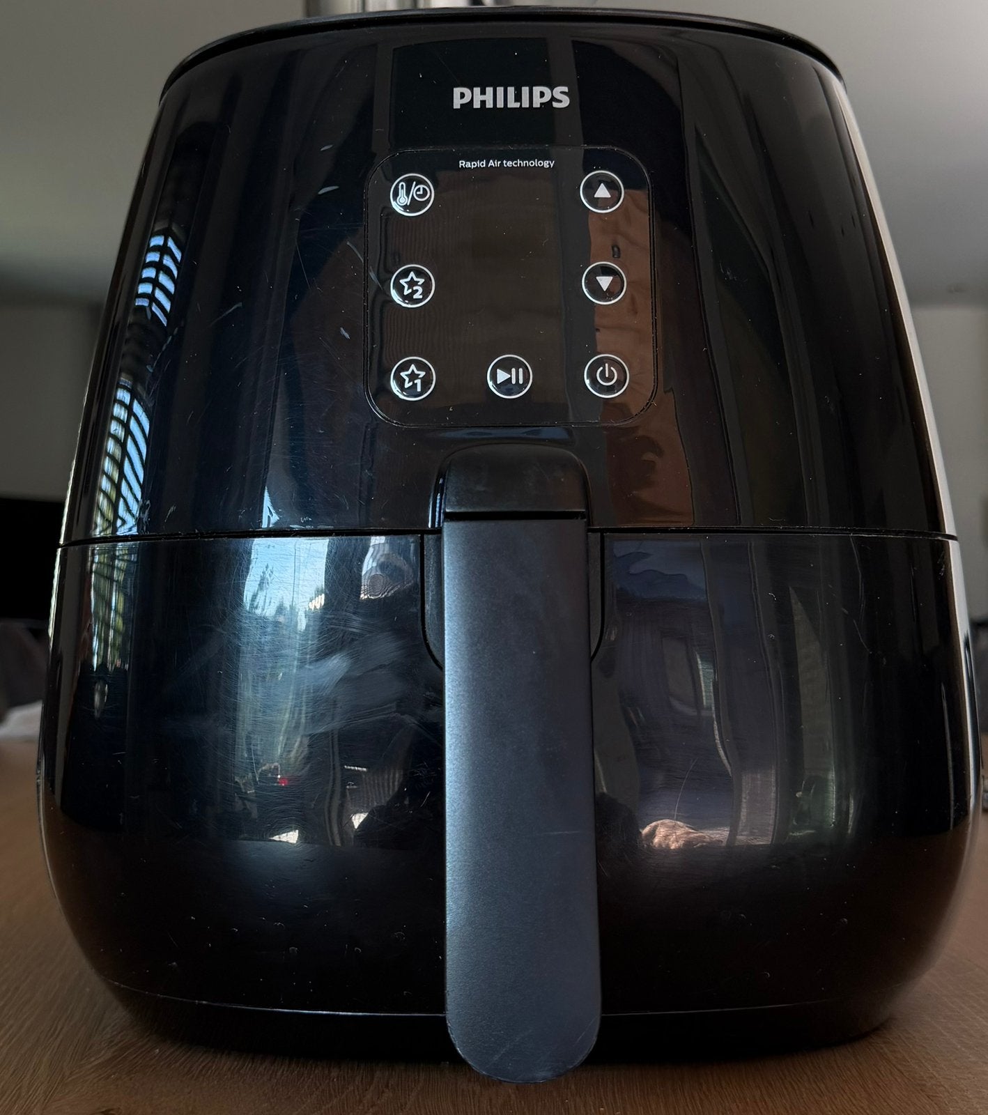 PHILIPS Essential XL HD9260/90 Airfryer 1900 W, Ophalen of Verzenden, Gebruikt, Airfryer XL, 1000 t/m 1499 gram