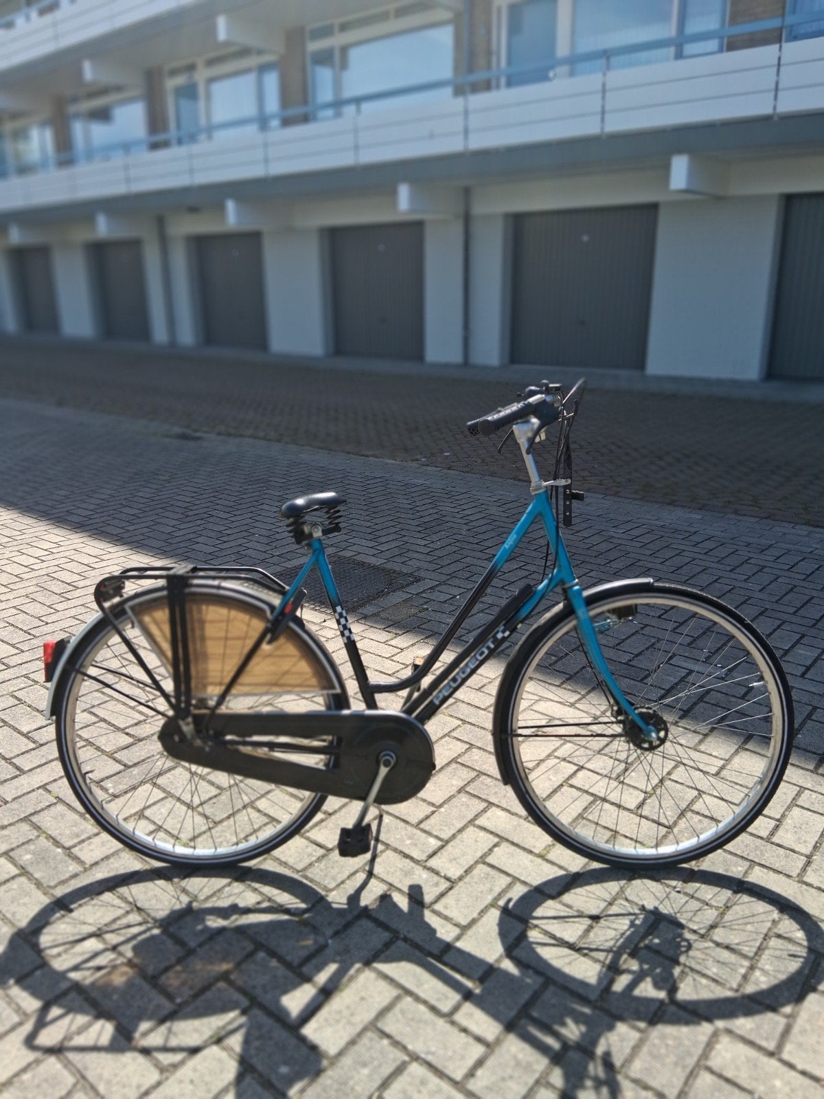 Leuke Peugeot fiets, alles werkt perfect!, Overige merken, Velgrem, Ophalen of Verzenden, 53 tot 56 cm