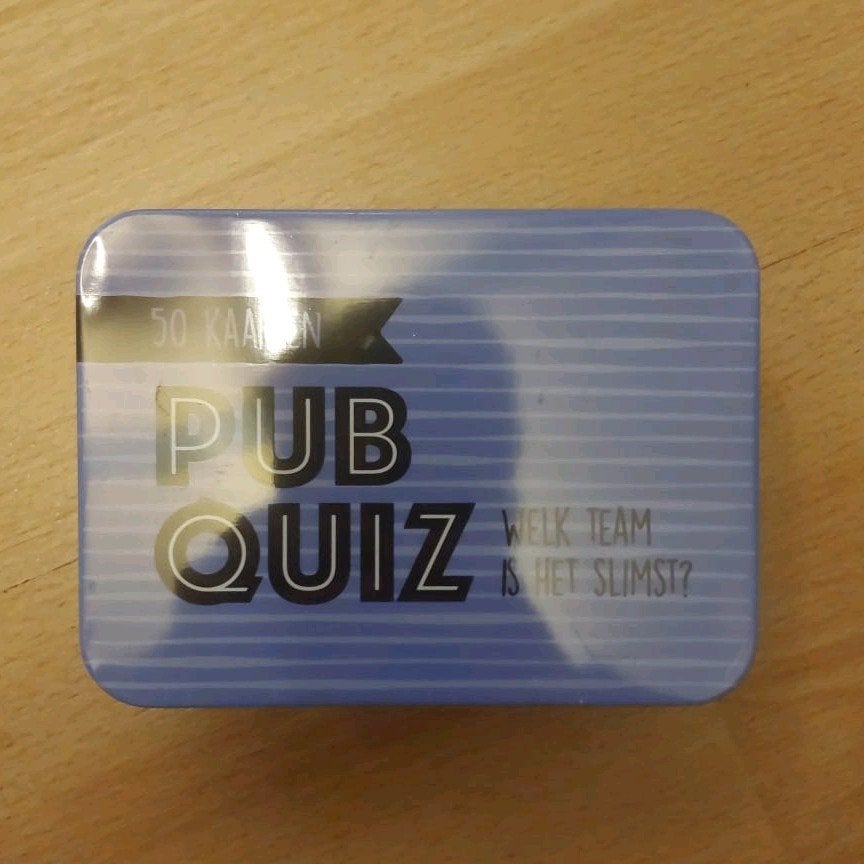 Pub quiz spel, Vijf spelers of meer, Ophalen of Verzenden, Zo goed als nieuw