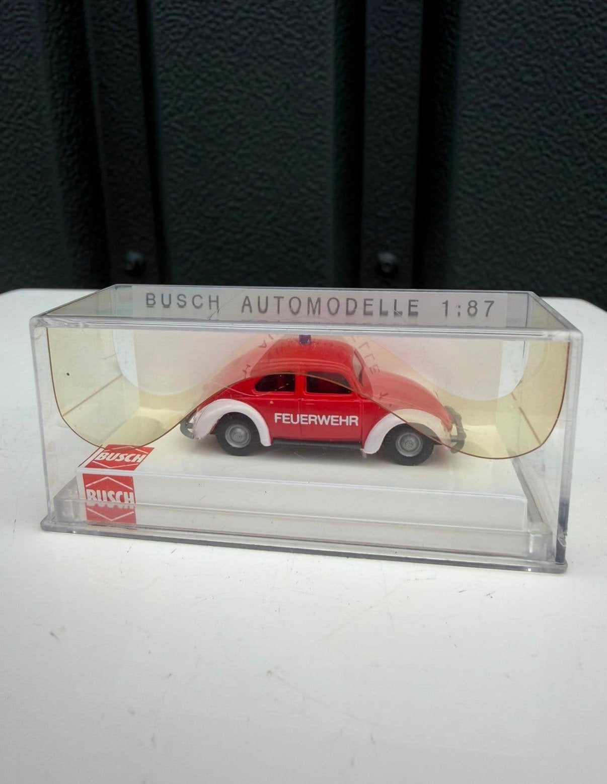 een rode Volkswagen Kever 'Feuerwehr', Hobby en Vrije tijd, Ophalen, Zo goed als nieuw, Auto, Overige merken