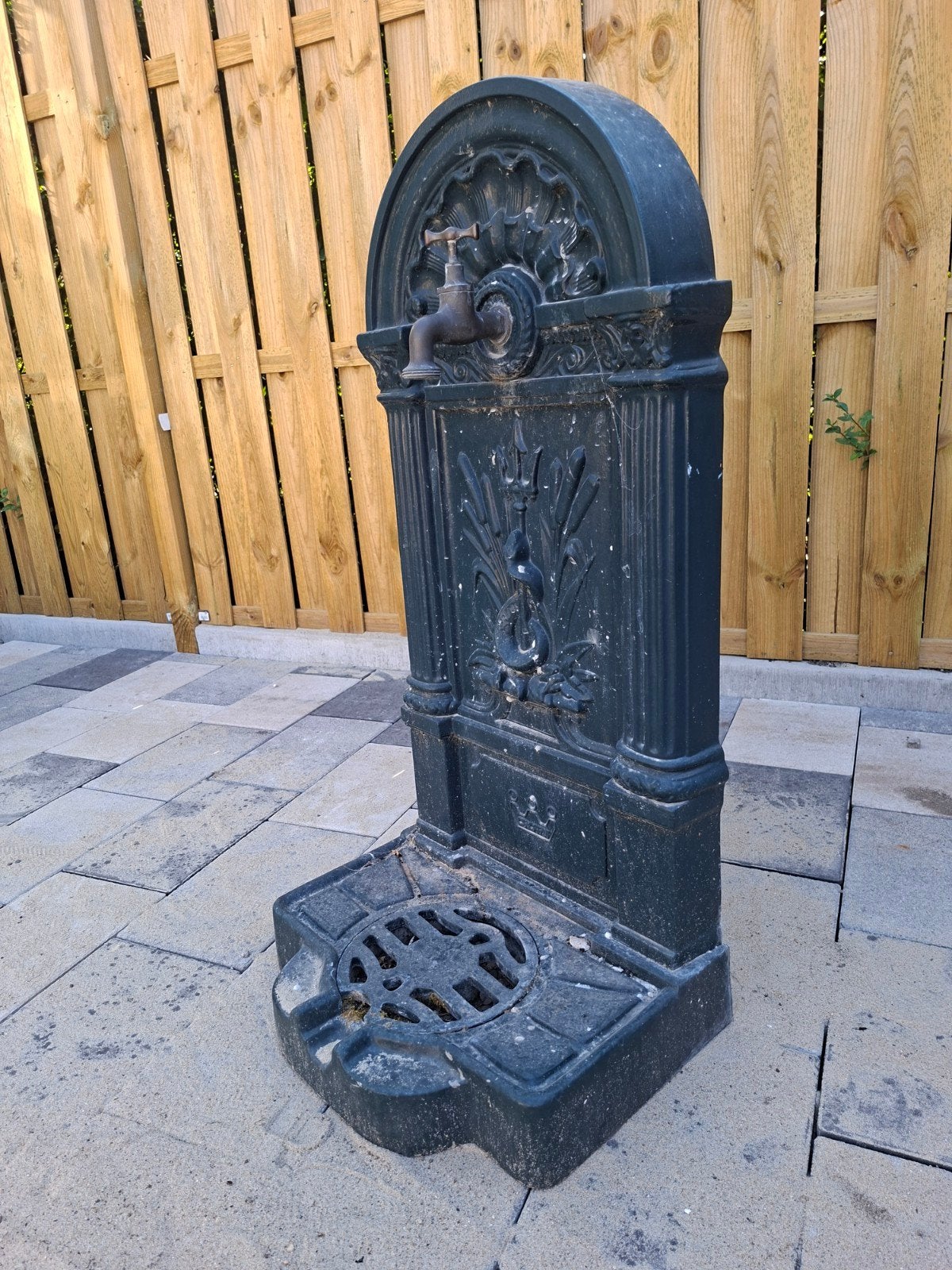 Decoratieve buitenkraan voor tuin, Ophalen, Gebruikt
