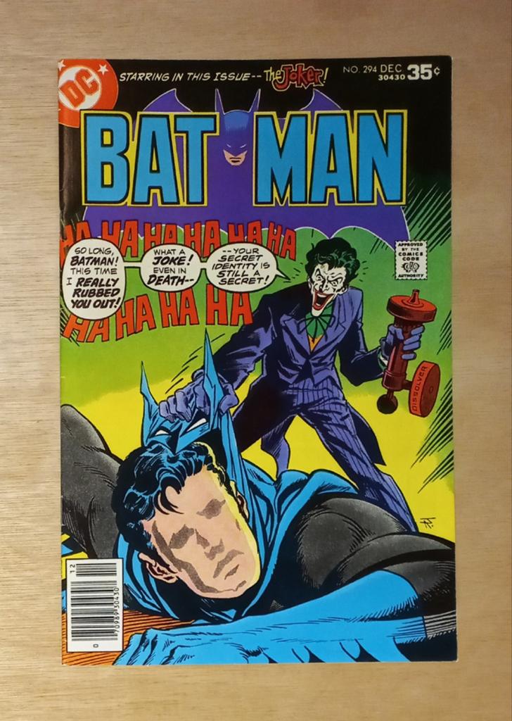 Batman #294 1977 US comic VF 8.0!, Boeken, Strips | Comics, Eén comic, Amerika, Ophalen of Verzenden, Zo goed als nieuw