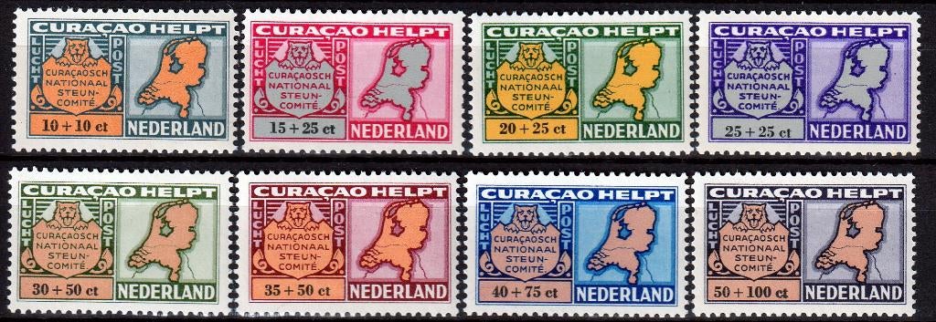 Curaçao NVPH LP61/8 postfris, Ophalen of Verzenden, Postfris