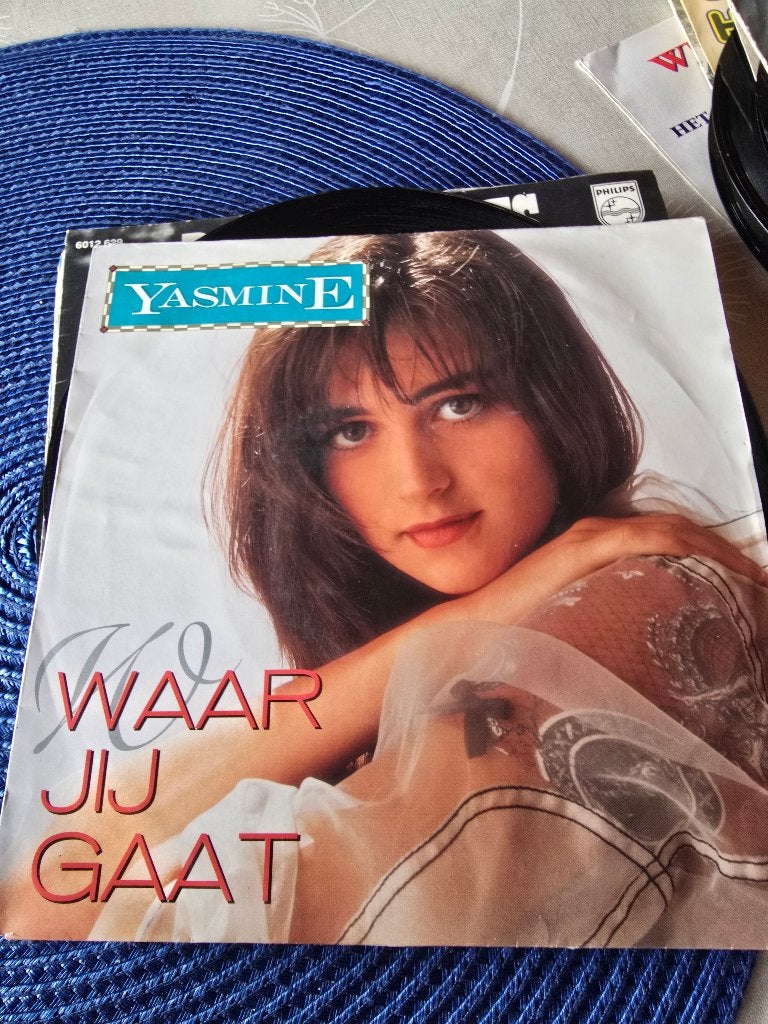 yasmine waar jij gaat, Verzenden, Gebruikt, 7 inch, Levenslied of Smartlap