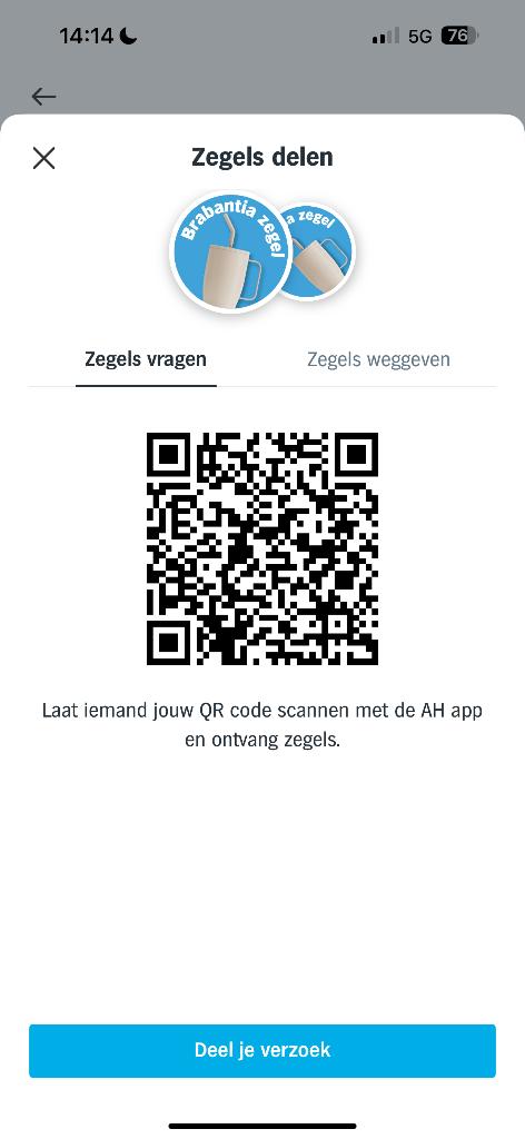 GEZOCHT: Brabantia zegels, Albert Heijn, Ophalen