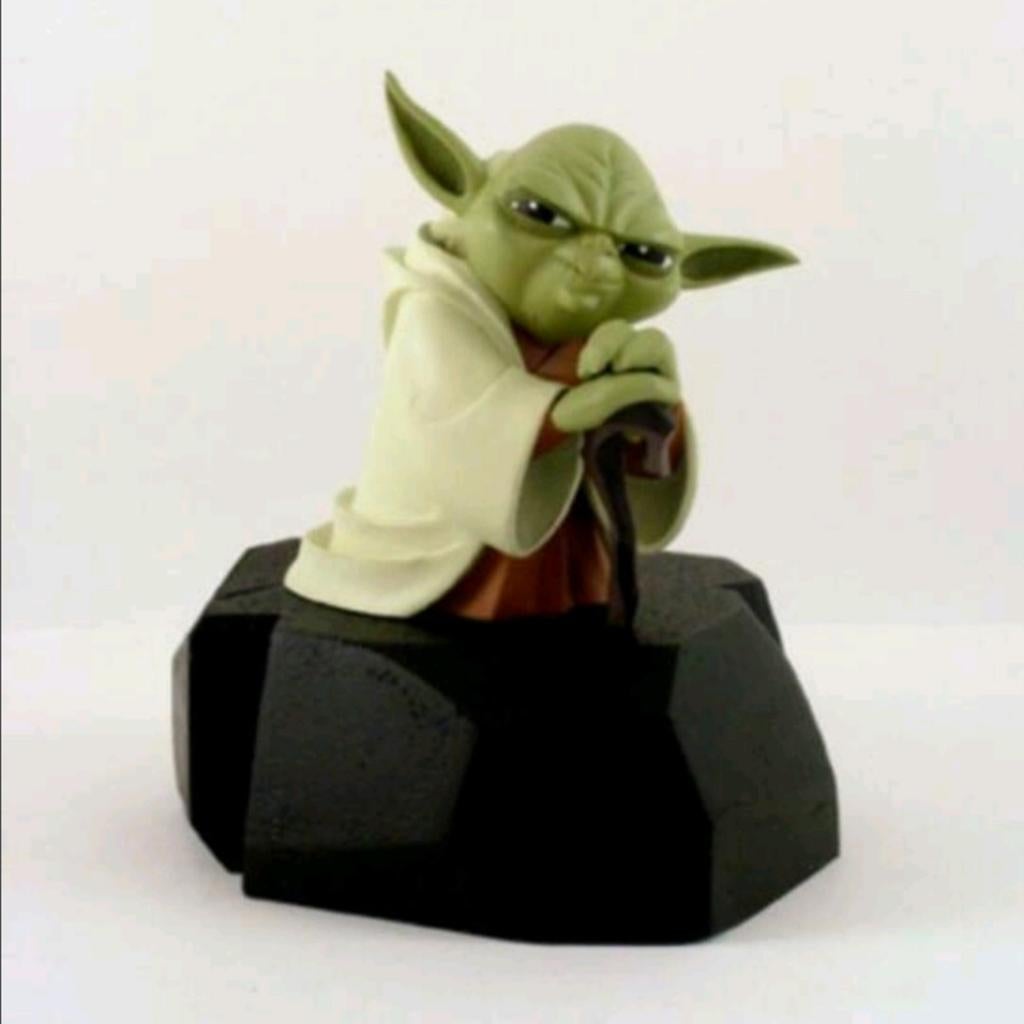Star Wars Clone Wars Yoda beeld Gentle Giant beeld limited, Ophalen, Nieuw, Beeldje of Buste