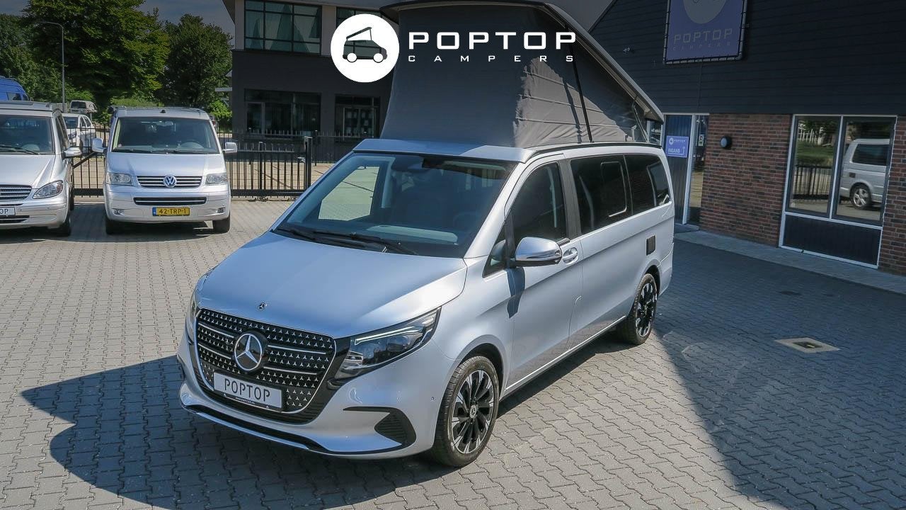 Mercedes V-Klasse Marco Polo 4Matic, Caravans en Kamperen, Automaat, Buscamper of Camperbus, Mercedes-Benz, Bedrijf