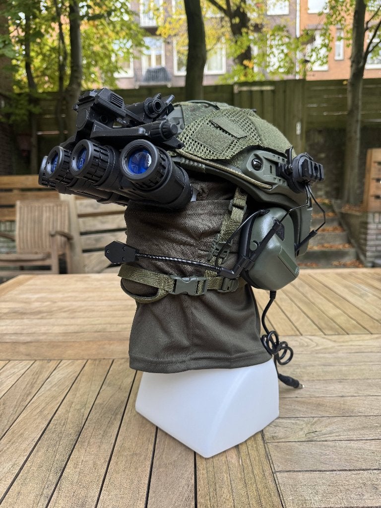 Multicam EMR kogelwerend helm set, Ophalen of Verzenden, Landmacht, Nederland, Helm of Baret