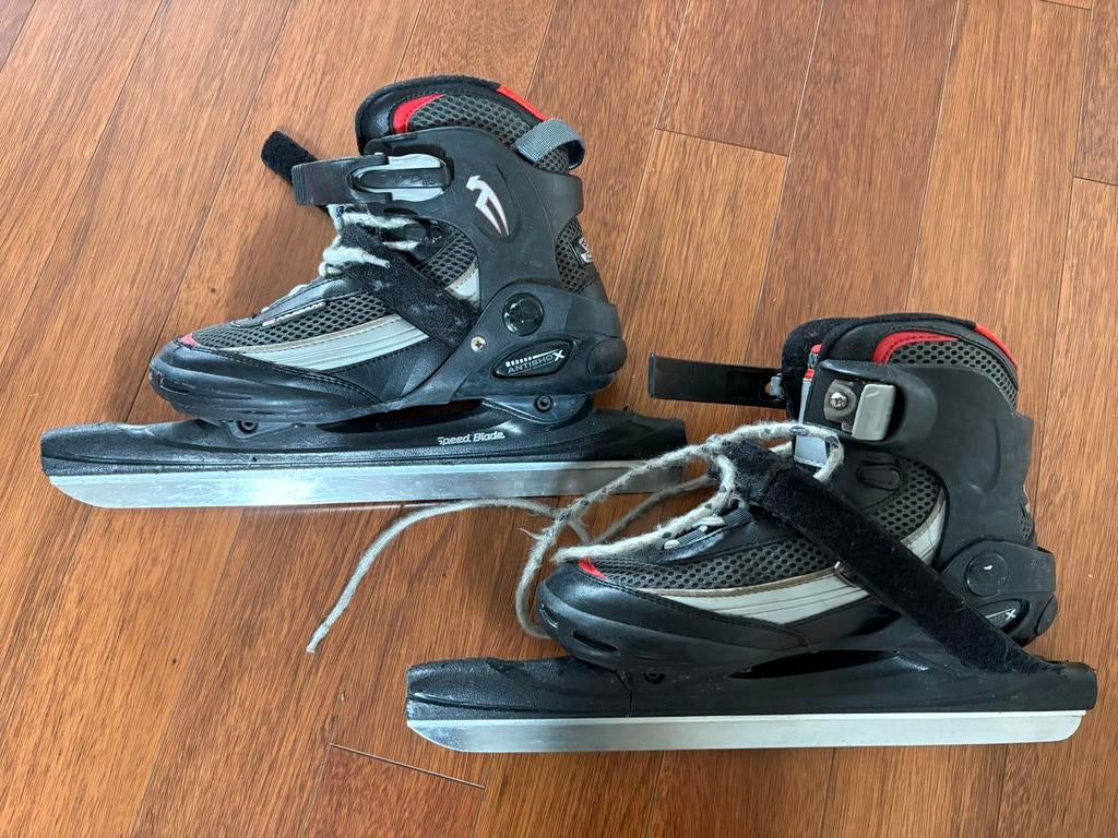 Nijdam noren schaatsen, maat 38, gebruikt, Ophalen, Zo goed als nieuw, Noren, Nijdam