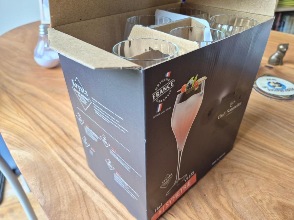Chef & Sommelier Kristalle Champagneglazen (6 stu, Ophalen, Nieuw, Overige merken, Glas