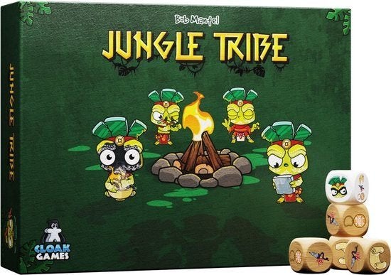 Partij Jungle Tribe bordspellen, Cloak Games, Nieuw, Ophalen of Verzenden, Drie of vier spelers