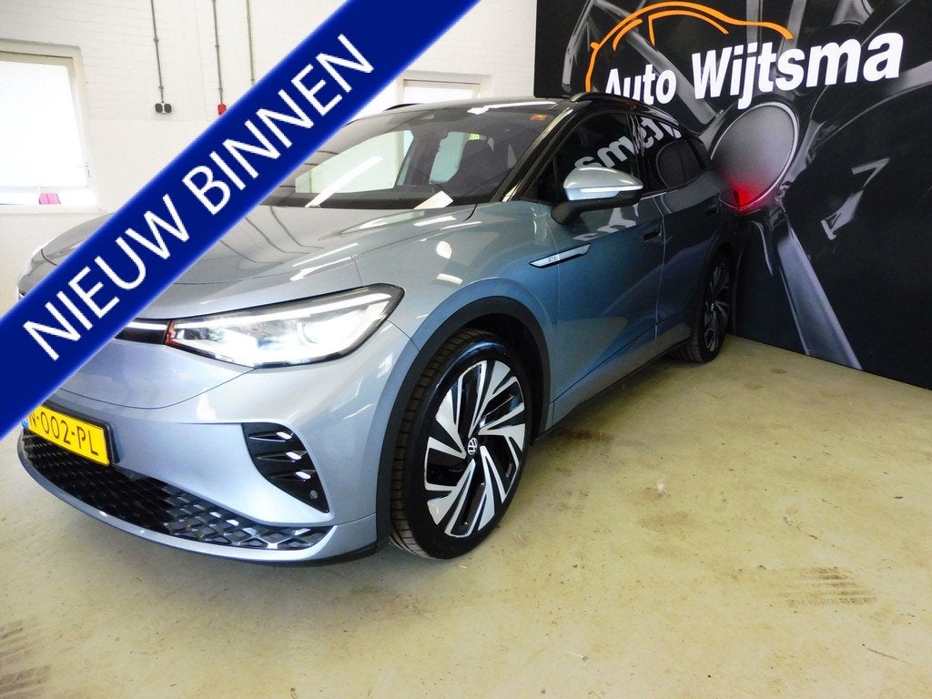 Volkswagen ID.4 GTX 4Motion 77 kWh 299PK! SOH 90.7% Wegkl tr, Auto's, Volkswagen, Gebruikt, 2124 kg, Blauw, Origineel Nederlands