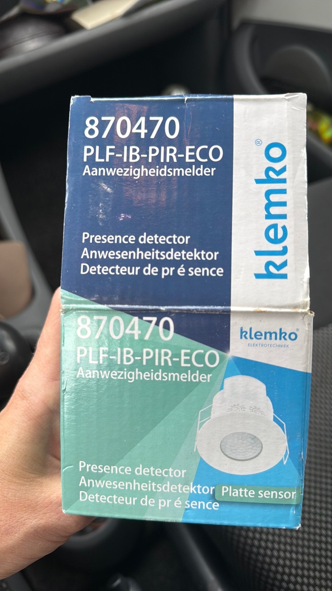 Klemko aanwezigheids melder, Ophalen, Zo goed als nieuw, E27 (groot), Led-lamp