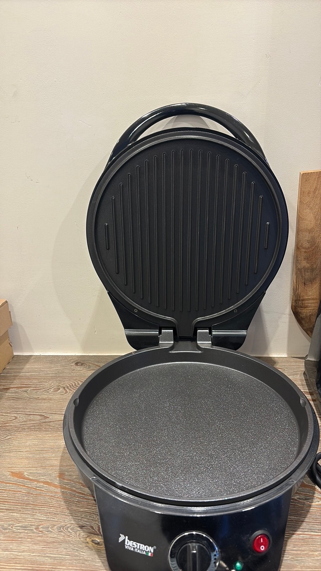 Bestron pizza maker/ijzer, Ophalen, Zo goed als nieuw