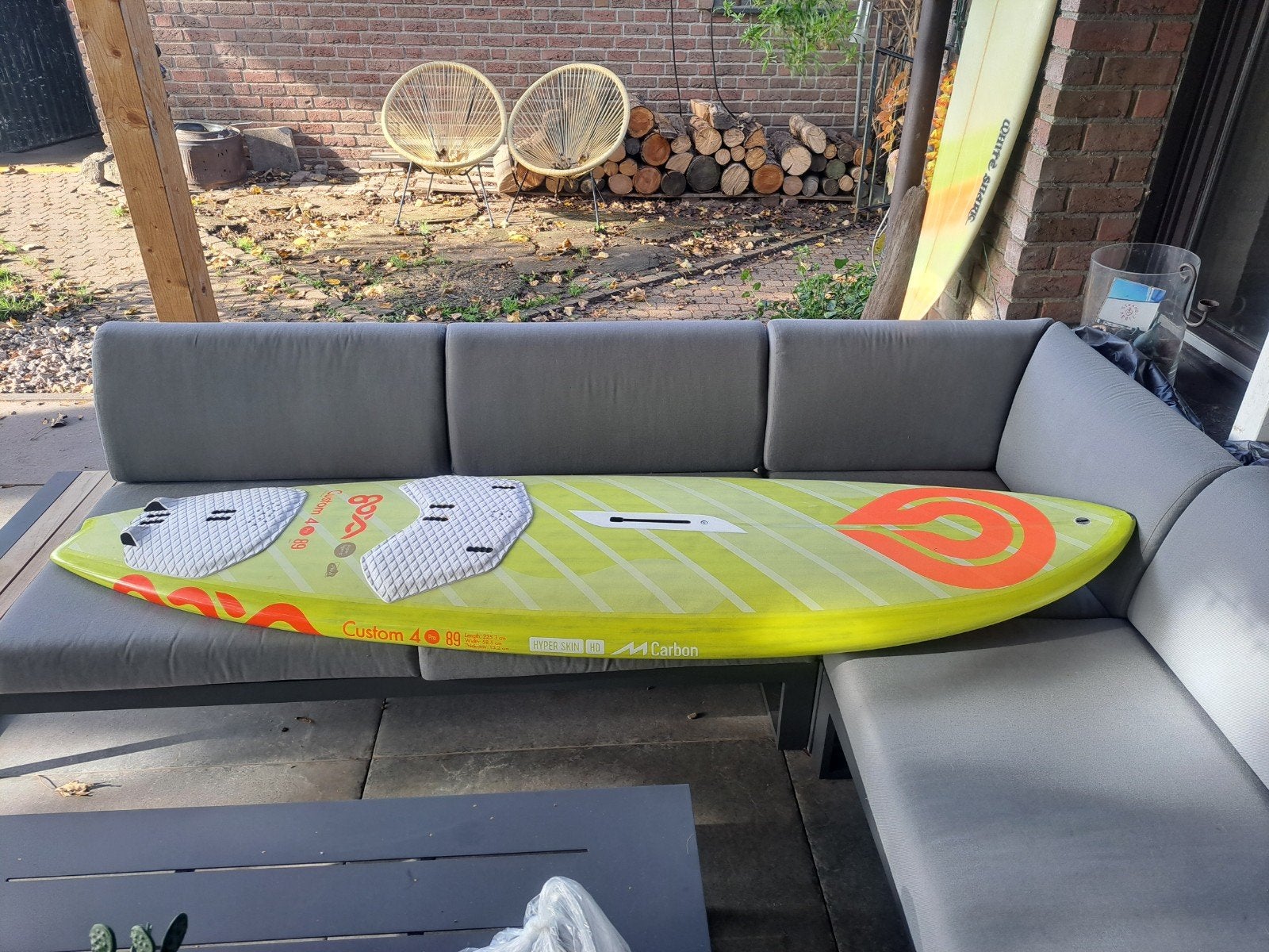 Goya Custom 4 Pro 89 liter windsurfboard, Overige merken, Gebruikt, Minder dan 250 cm, Ophalen of Verzenden
