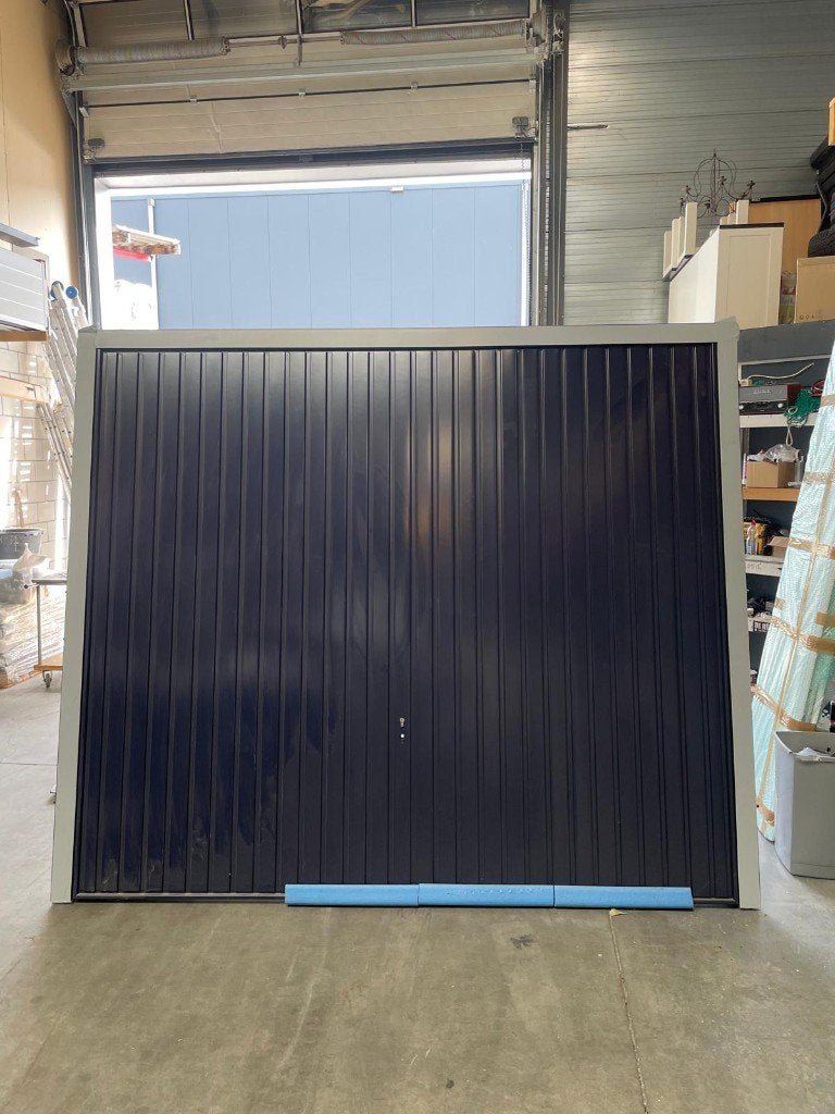 Hormann Berry N80 2500 x 2125 mm Gelders blauw, Ophalen of Verzenden, Metaal, 120 cm of meer, 215 cm of meer
