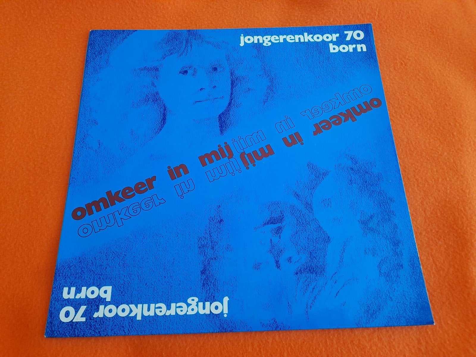Jongerenkoor 70 Born o.l.v. Hub Bucks - Omkeer in mij, Cd's en Dvd's, Ophalen of Verzenden, Gebruikt, 12 inch, Overige genres