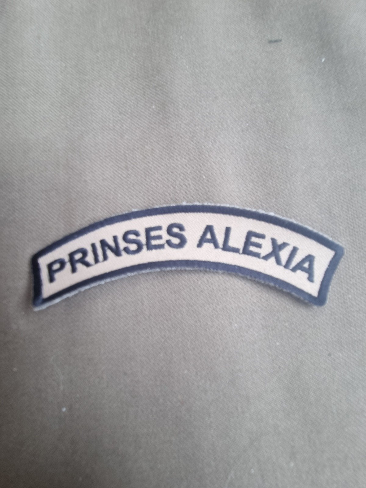 straatnaam Prinses Alexia, Ophalen of Verzenden, Landmacht, Nederland, Embleem of Badge