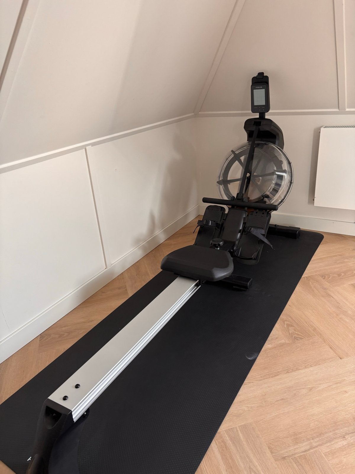 Focus Fitness Row 5 Roeitrainer (waterweerstand), Ophalen, Armen, Zo goed als nieuw, Metaal