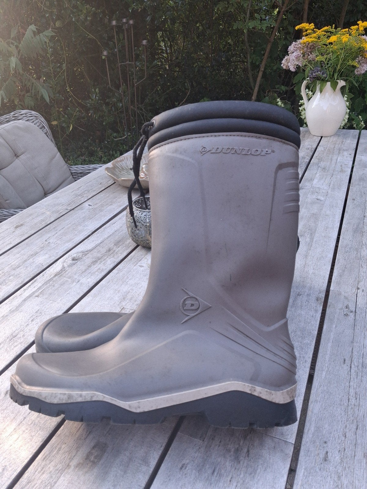 Dunlop regenlaarzen maat 45, Overige kleuren, Ophalen of Verzenden, Regenlaarzen, Dunlop