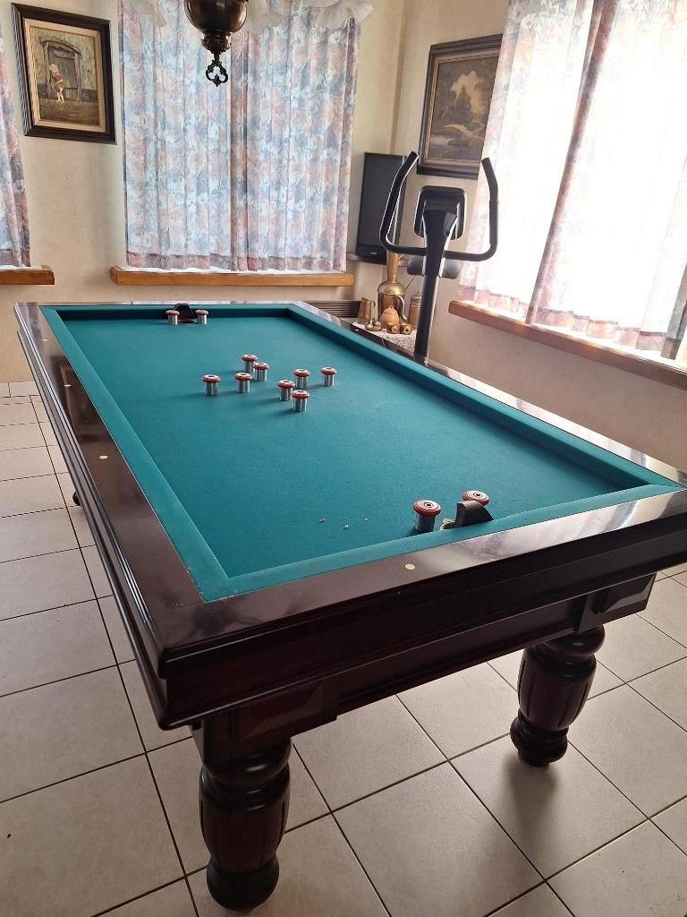 Golfbiljart model Lodewijk XIV, Ophalen, Gebruikt, Biljarttafel