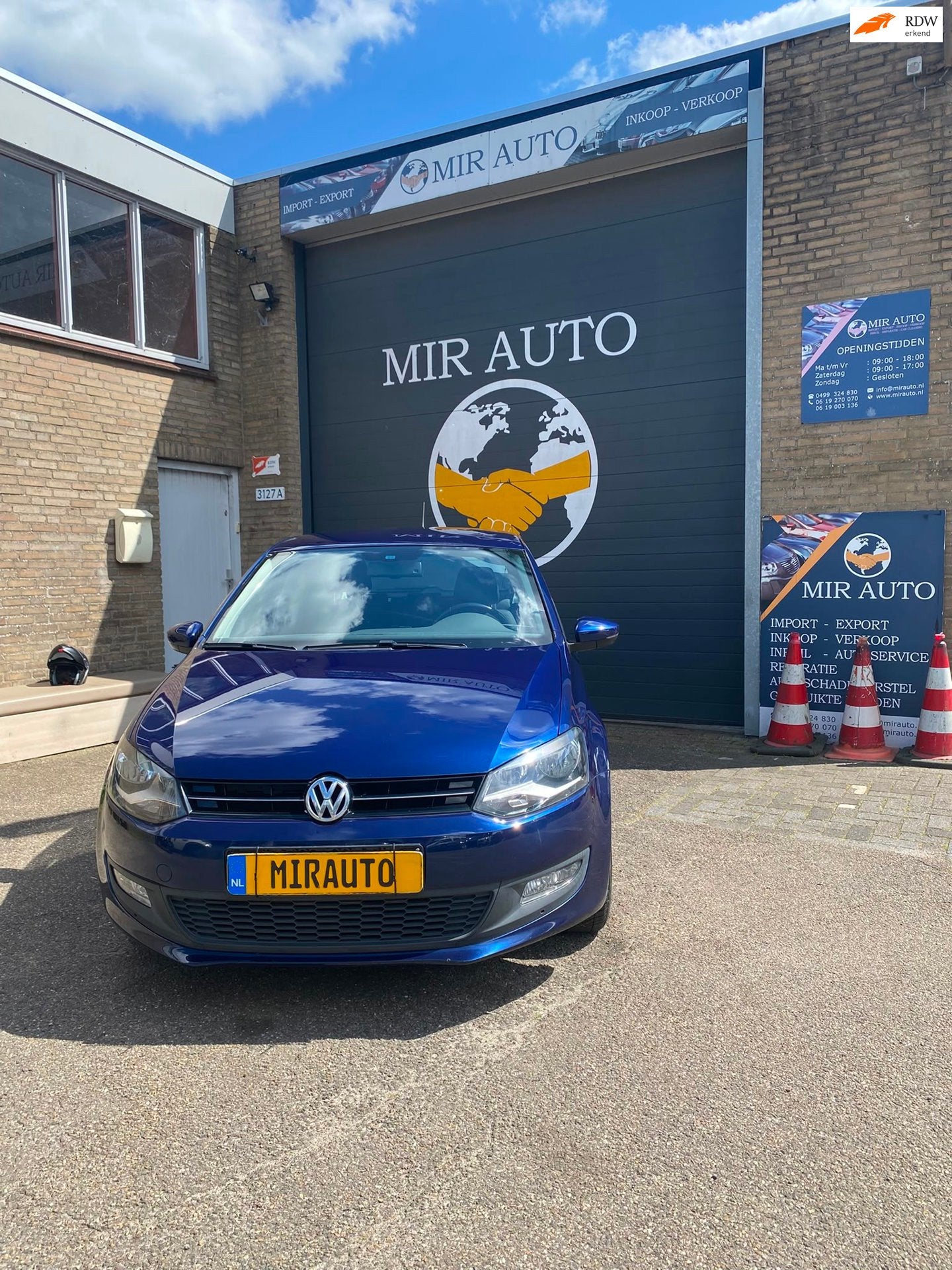 Volkswagen Polo 1.2 Trendline, Gebruikt, Overige carrosserieën, Blauw, Overige brandstoffen