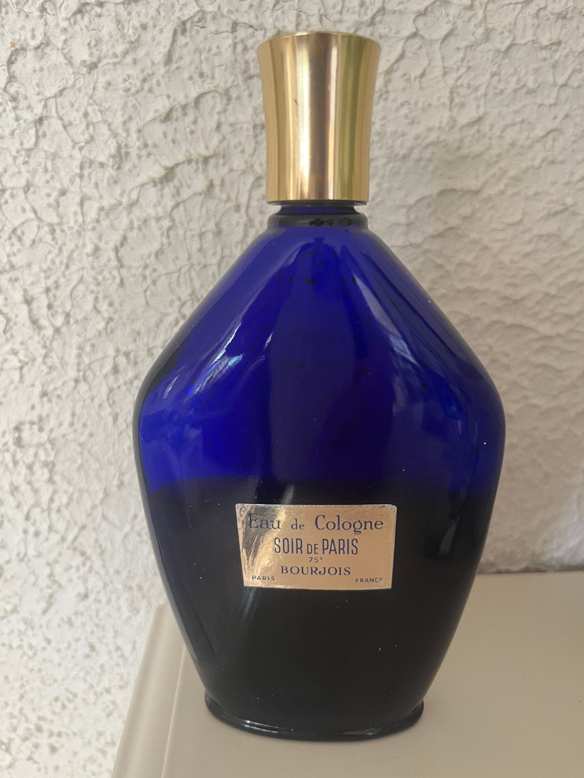 Eau de Cologne Soir de Paris BOURJOIS vintage, Ophalen, Gebruikt