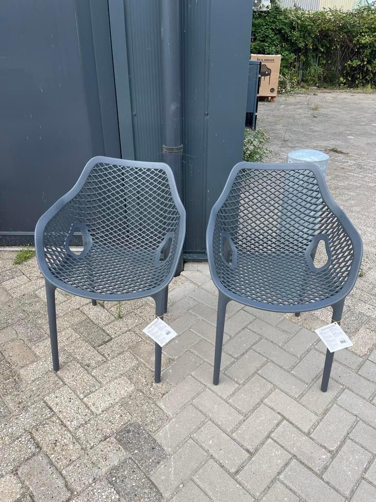Siesta AirXL design tuinstoel NIEUW, Tuin en Terras, Tuinstoelen, Nieuw, Kunststof, Stapelbaar, Ophalen