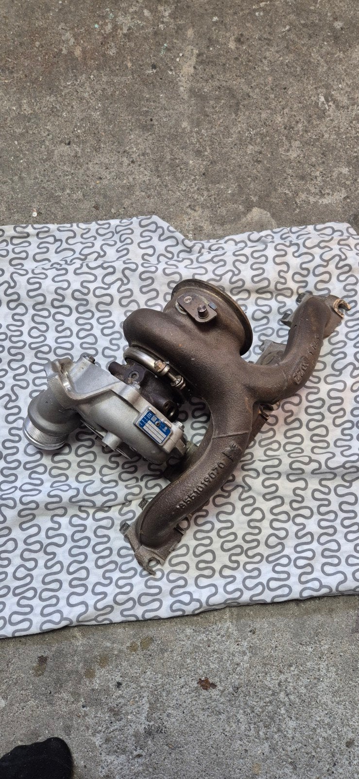 Turbo RS3 daza/dnwa, Auto-onderdelen, Ophalen of Verzenden, Gebruikt, Audi