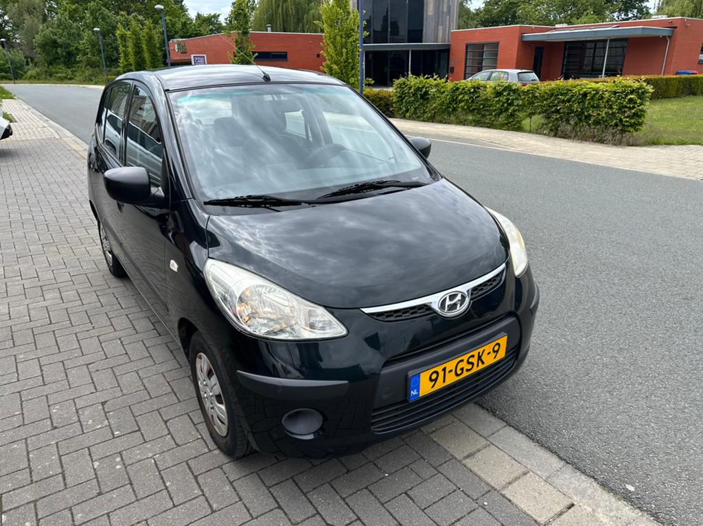 Hyundai I10 1.1 Active | dealeronderhouden | N.A.P., Stof, Zwart, 4 cilinders, Zwart