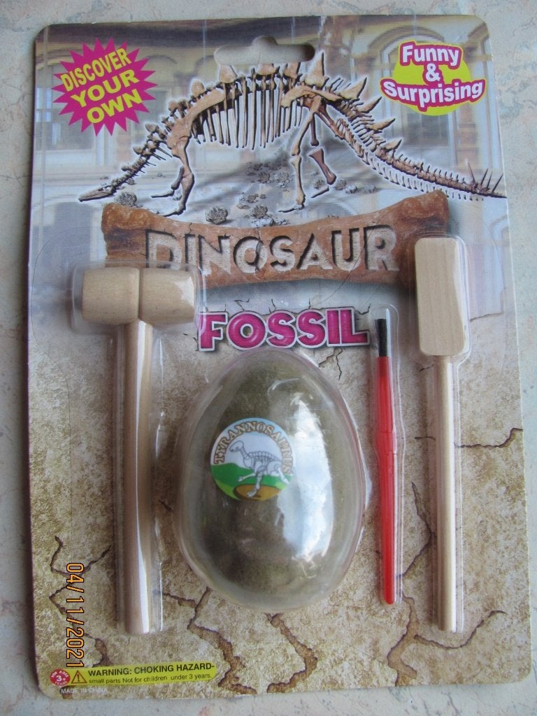 NIEUW ei 3D PUZZEL Tyrannosaurus SKELET dinosaurus FOSSIL, Ophalen of Verzenden, Nieuw, Bouwen