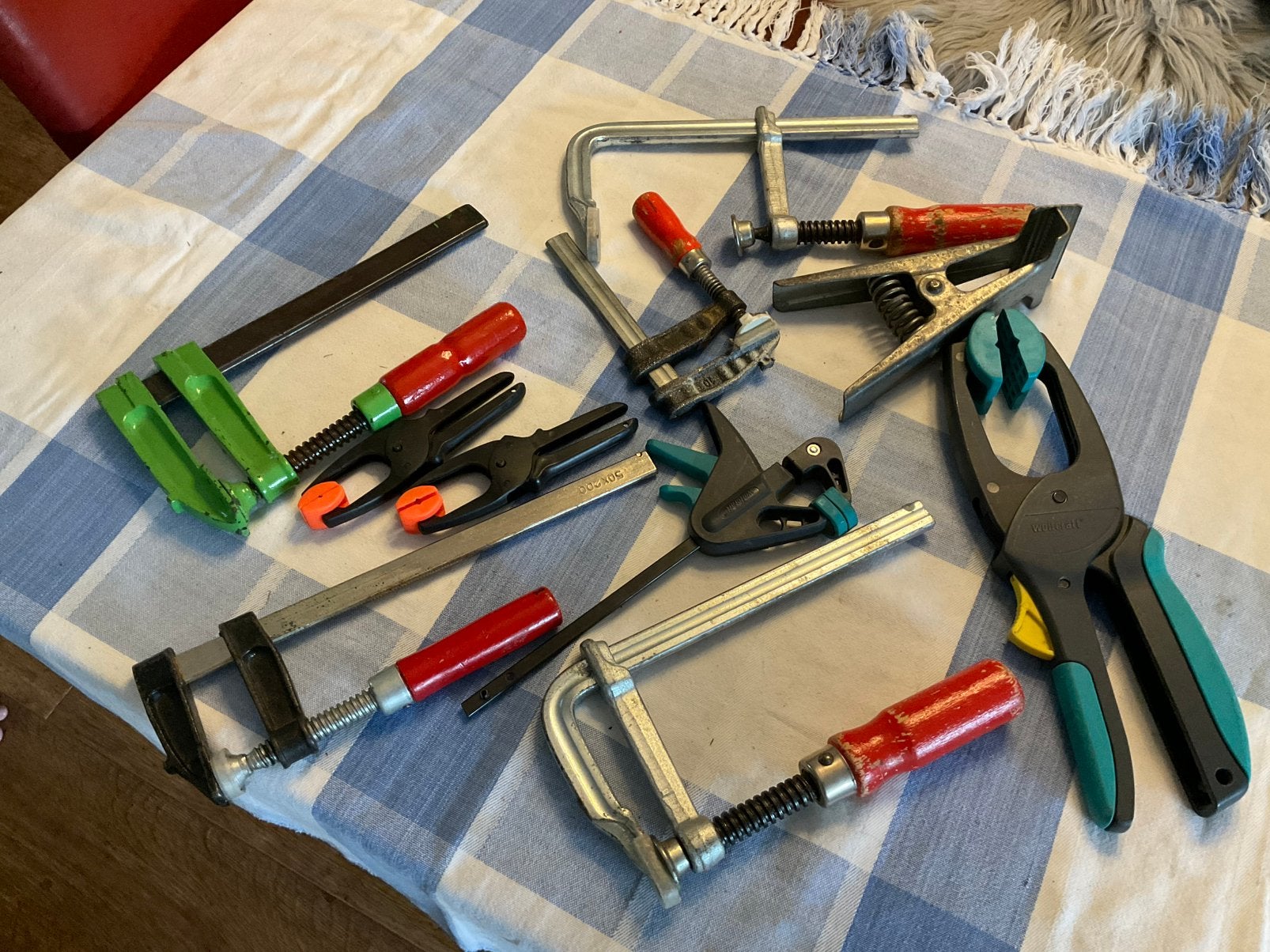 Diverse klemmen, Ophalen, Gebruikt