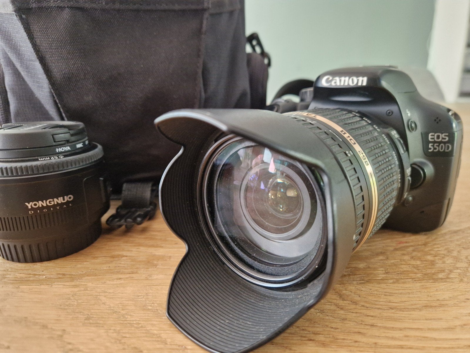 Canon EOS 550D, incl.  Tamron 18-270mm en meer, Audio, Tv en Foto, Fotocamera's Digitaal, Ophalen, Gebruikt, Spiegelreflex, Canon