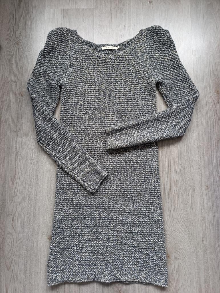 Gebreide jurk Nikkie met goud maat 38, Kleding | Dames, Maat 38/40 (M), Ophalen of Verzenden, Zo goed als nieuw, Nikkie