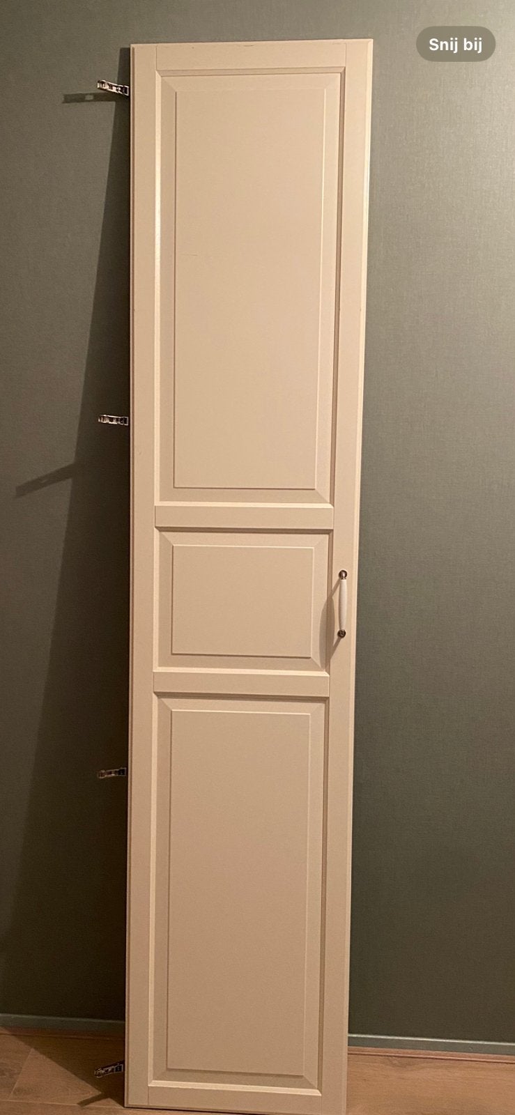 Ikea pax  flisberget wit, 229 X 50 cm, Ophalen, 200 cm of meer, 50 tot 100 cm, Zo goed als nieuw