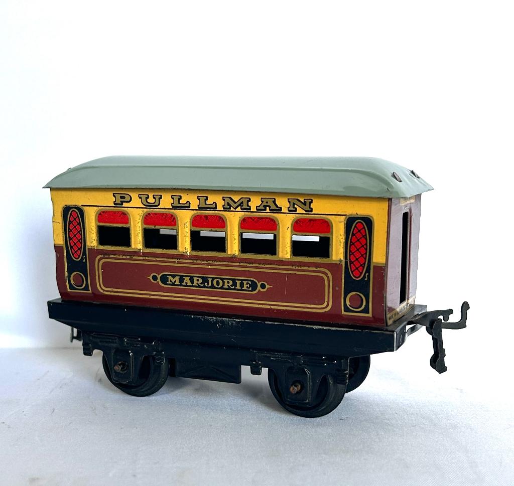 oude blikken speelgoed wagon Meccano Hornby Pullman, Ophalen of Verzenden