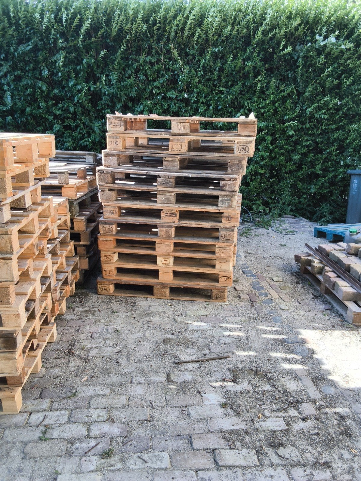 Gratis levering: Euro EPAL en blokpallets, Doe-het-zelf en Verbouw, Hout en Planken, Ophalen of Verzenden, Pallet