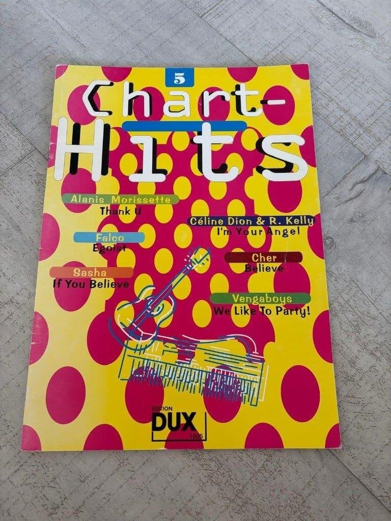 Als nieuw! Muziekboek Chart-Hits nummer 5, Ophalen of Verzenden, Zo goed als nieuw, Populair, Artiest of Componist