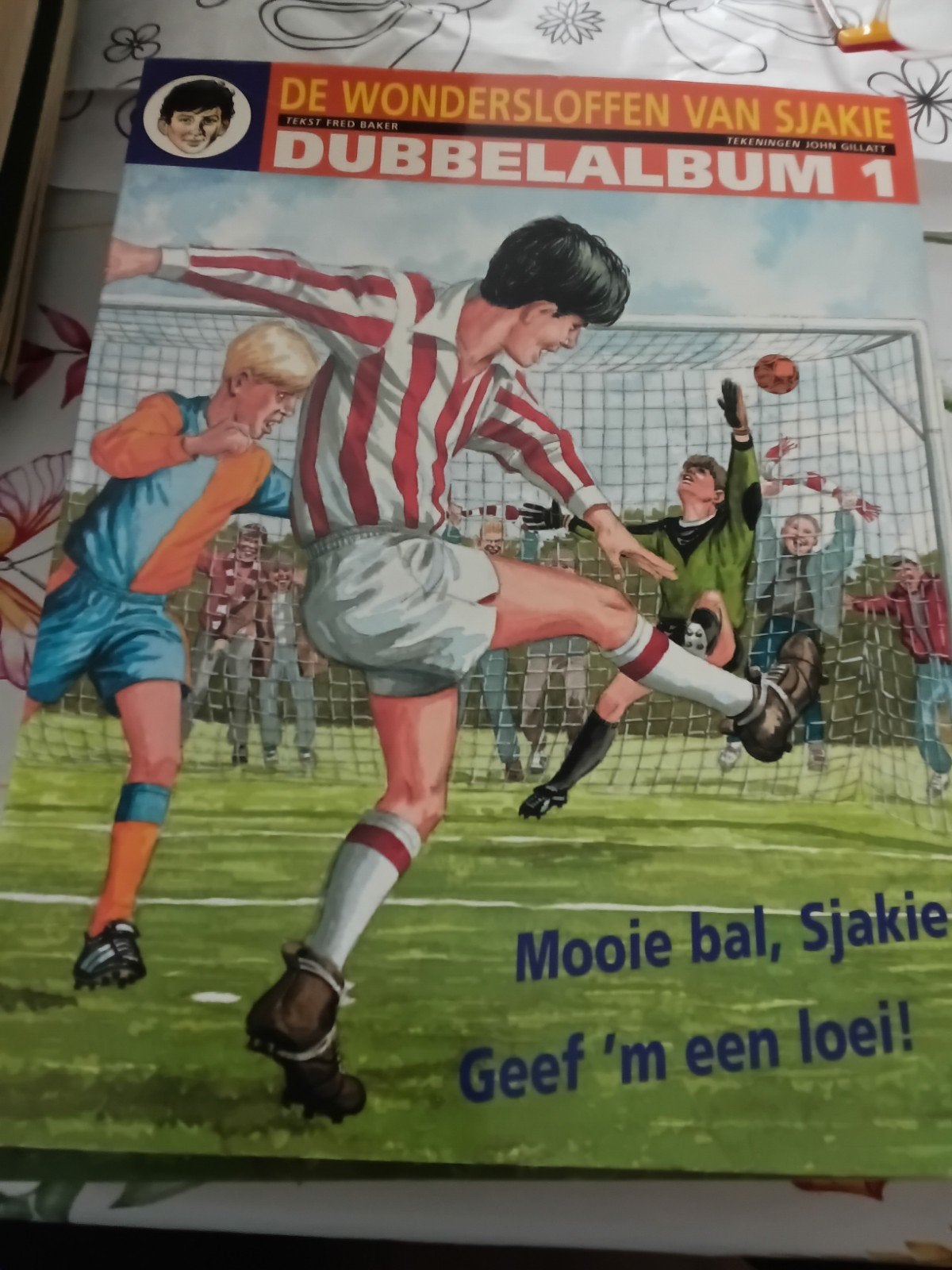 de wondersloffen van Sjakie,Dubbelalbum nr.1., Boeken, Ophalen of Verzenden