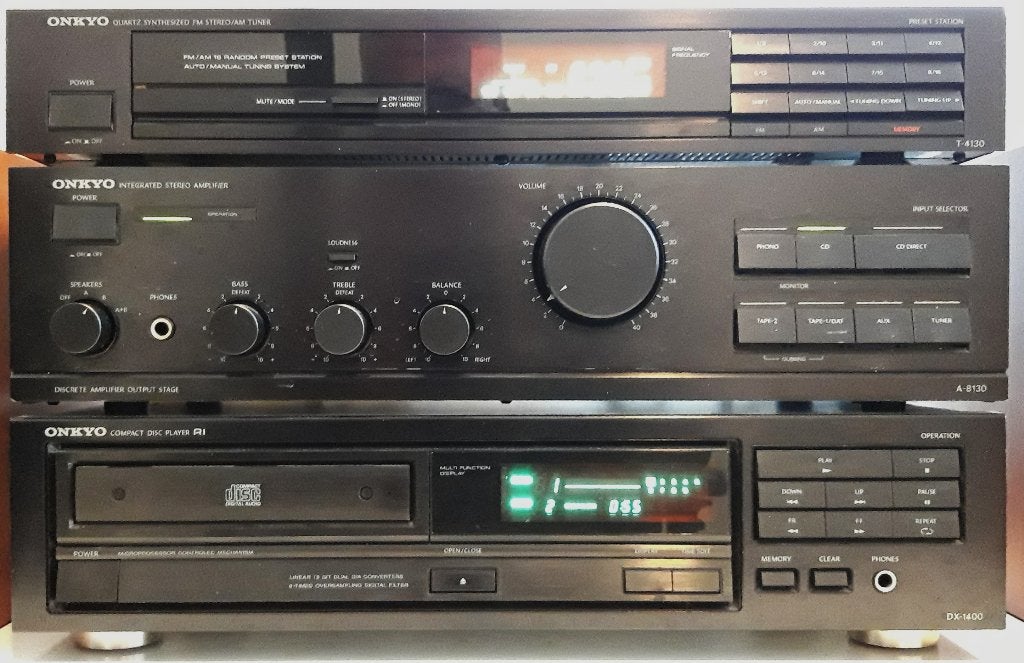 Onkyo Stereo set, Overige merken, Gebruikt, Cd-speler, Losse componenten