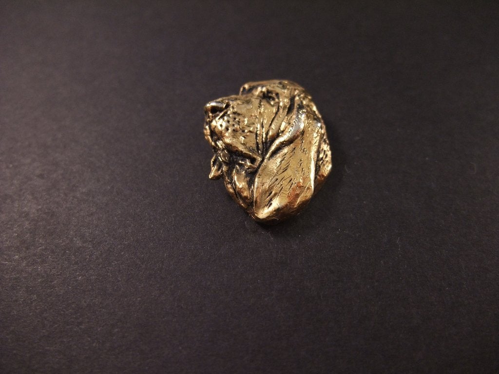 Bloedhond,  speurhond , jachthond, goudkleurige pin, Ophalen of Verzenden, Gebruikt, Overige onderwerpen