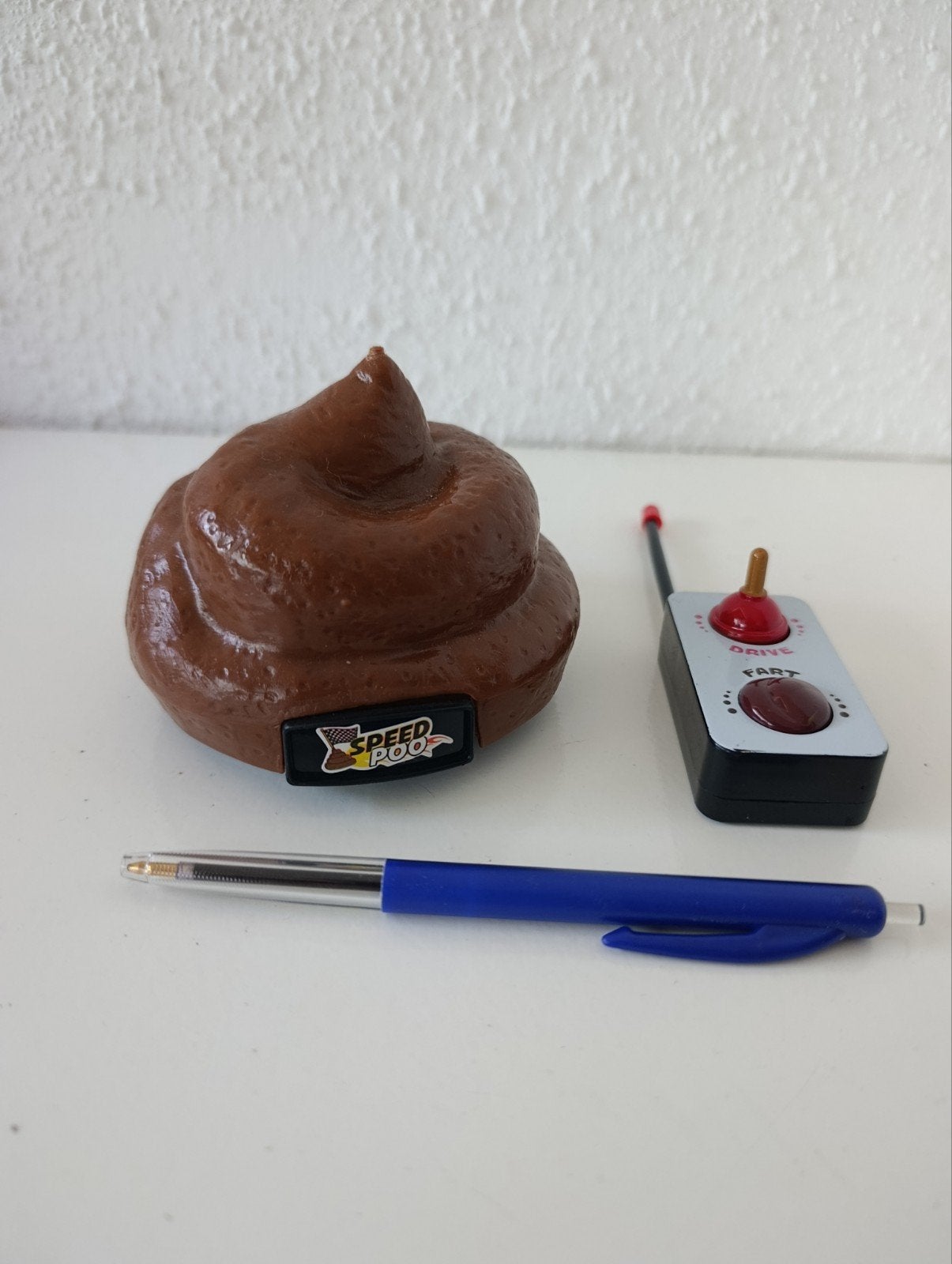 Afstandsbediening Drol Prank Speelgoed - Speed Poo, Ophalen of Verzenden