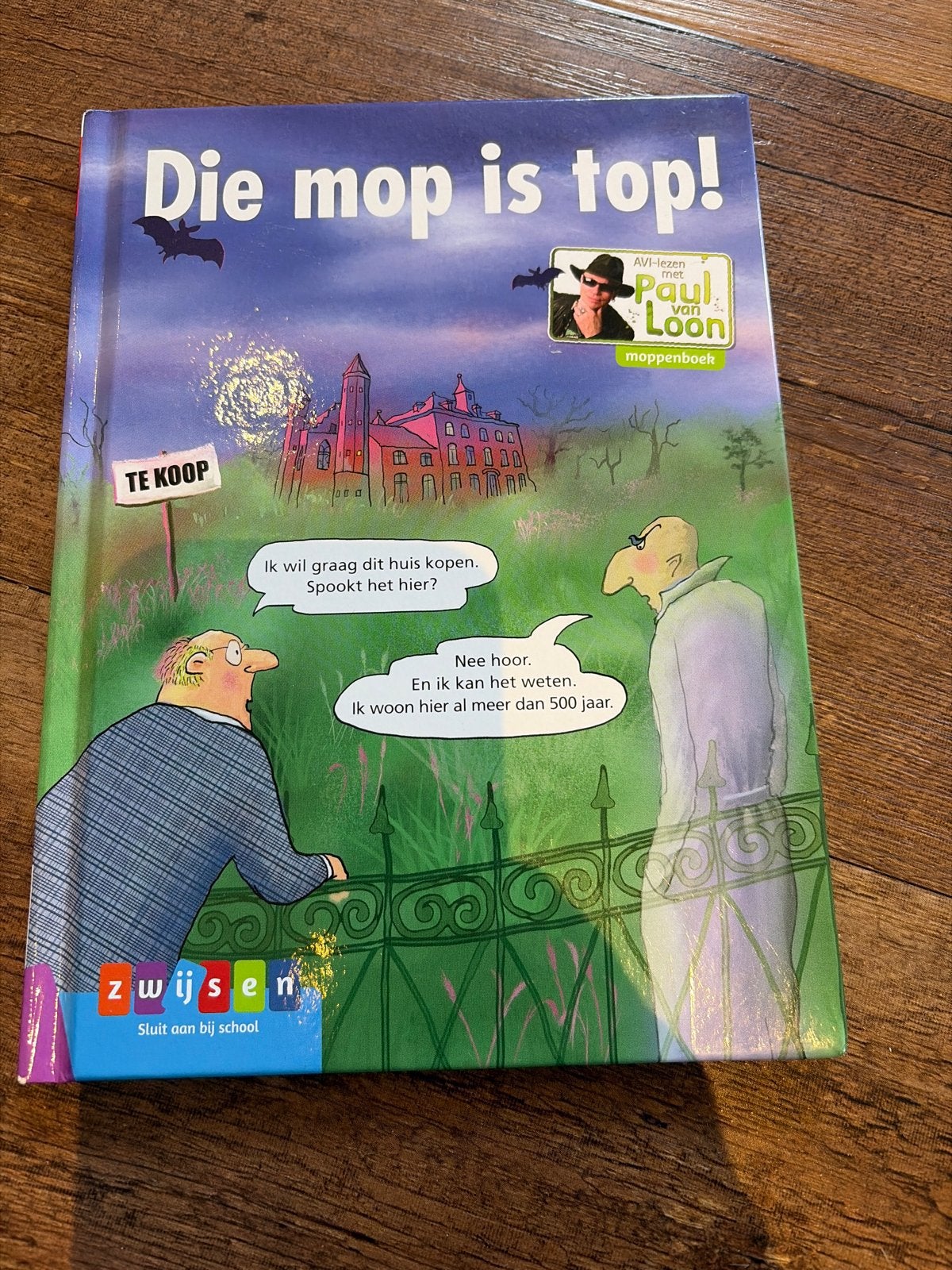 Die mop is top! AVI-lezen met Paul van Loon moppenboek, Ophalen of Verzenden, Zo goed als nieuw, Fictie algemeen